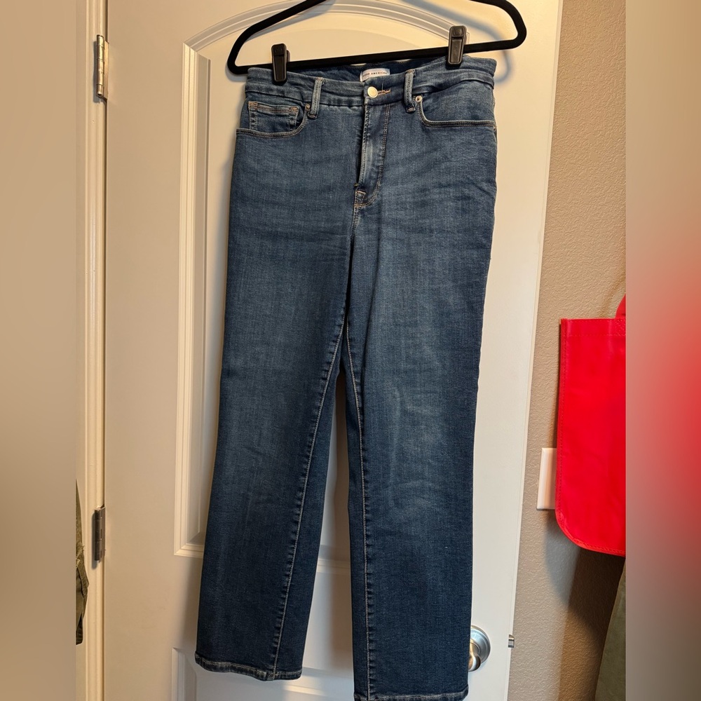GOOD AMERICAN - GOOD LEGS STRAIGHT Women's Jeans